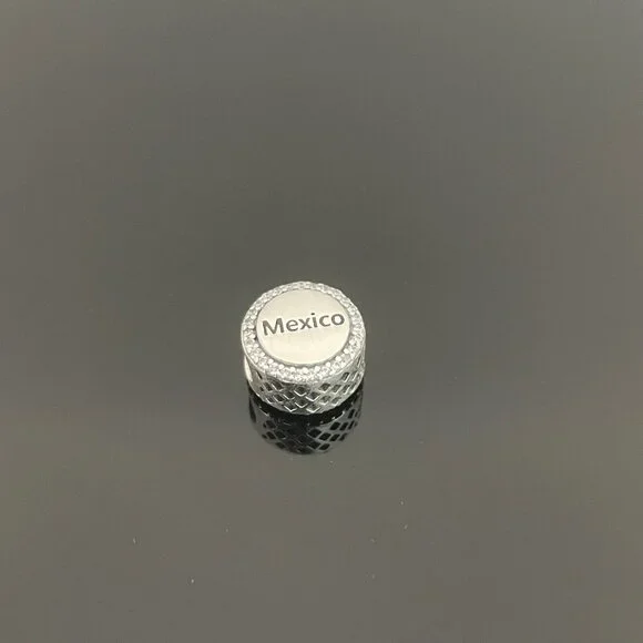 Pandora Mexico Flag Charm Flag Bead Charm Travel Charm - Picture 8 of 8